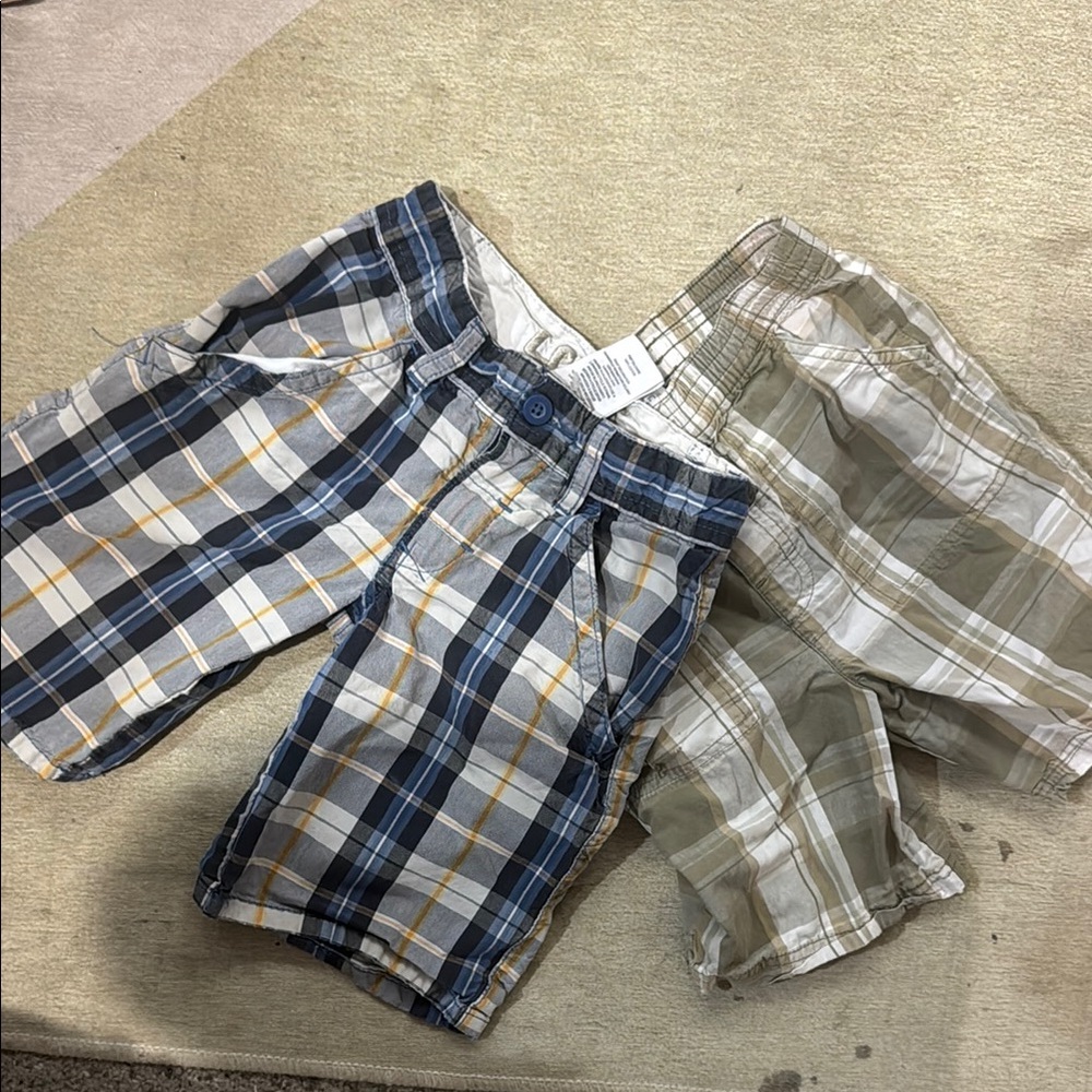 Plaid Kids Shorts Bundle Set Levi’s